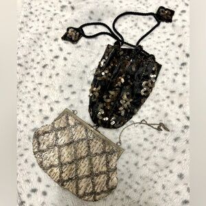 Two beautiful vintage handbags